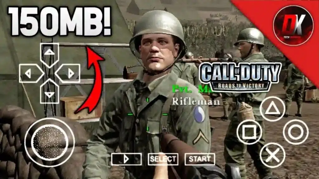 Call of Duty: Roads to Victory PPSSPP ISO Download for Android (Highly Compressed & Best Settings)