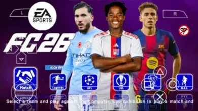 EA SPORTS FC 2026 PPSSPP ISO Android Download Offline Camera PS5 High Quality Graphics