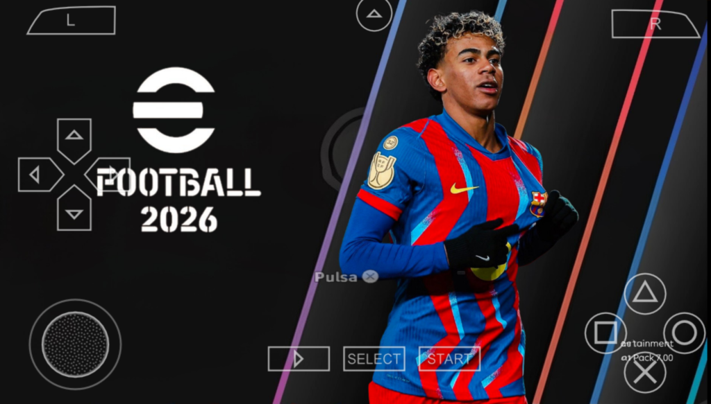 eFootball PES 2026 PPSSPP Android Offline PS5 Camera