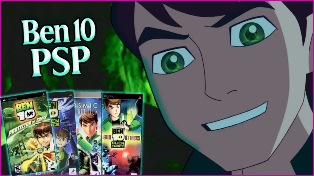 ben 10 psp games list