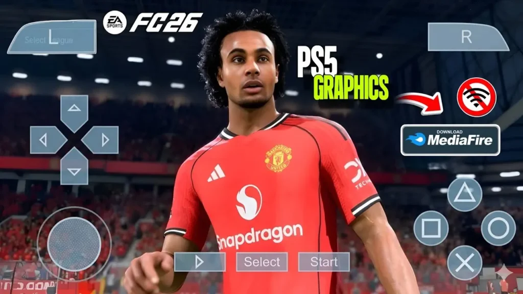 FIFA 2026 PPSSPP – PSP Iso PS5 Camera Download (EA SPORTS FC 2026)