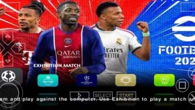 eFootball PES 2026 PPSSPP Android Offline Full Update 26/27 Season download page with game files and emulator links