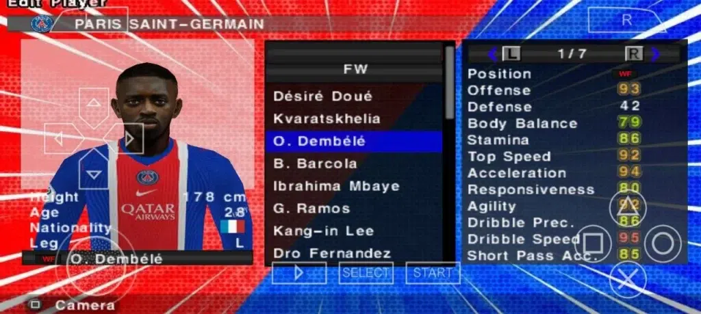 eFootball PES 2026 PPSSPP Android Offline
