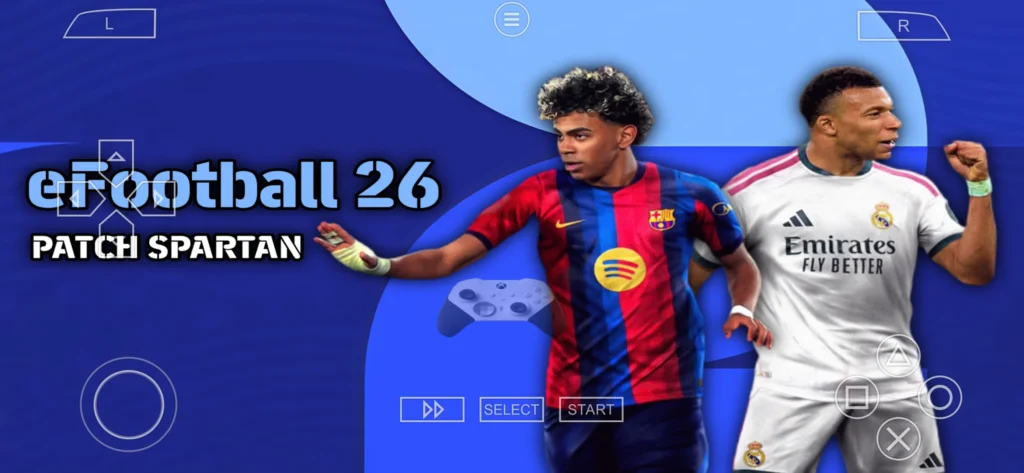 eFOOTBALL PES 2026 PPSSPP CAMERA PS5 ANDROID OFFLINE NEW KITS 2025/26 REAL FACES AND LATEST TRANSFERS