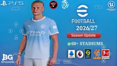eFootball PES 2026 PPSSPP Android Offline download section with game files and emulator links