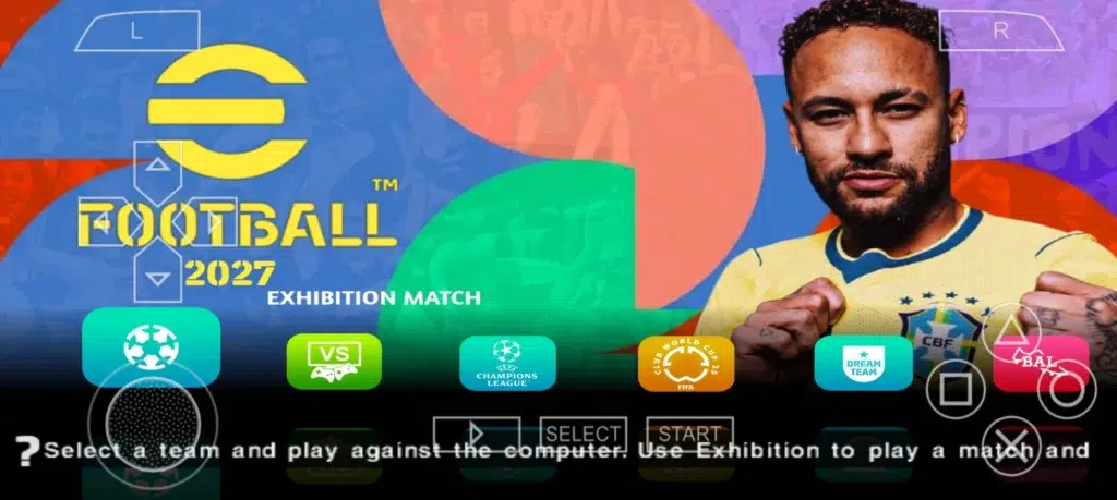 PES 2027 PPSSPP Android Offline with UCL and League Kits 2026/2027 Season and 4K Graphics