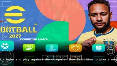 PES 2027 PPSSPP Android Offline with UCL and League Kits 2026/2027 Season and 4K Graphics