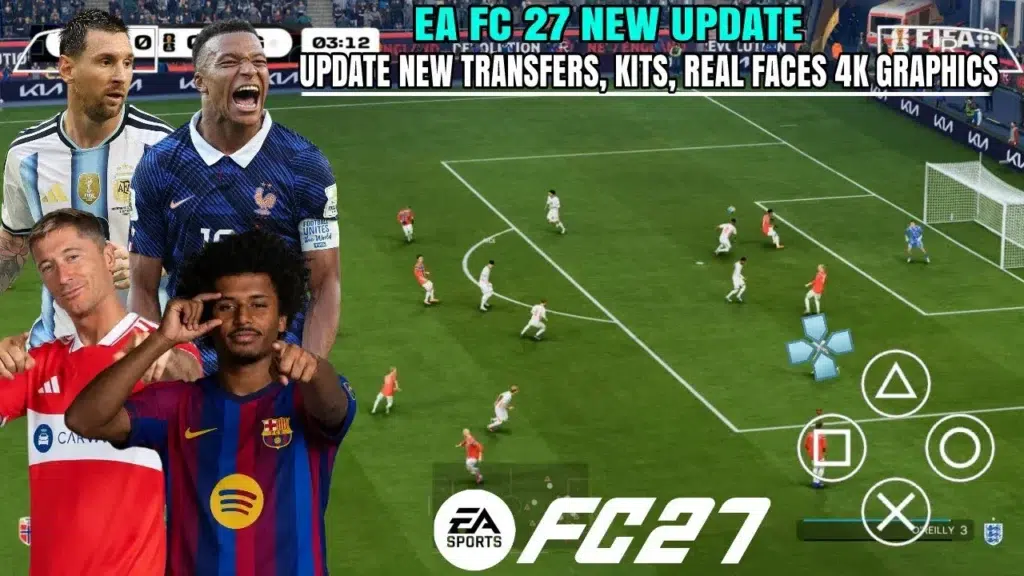 EA SPORTS FC 2027 PPSSPP Android Offline Best Graphics Latest Version