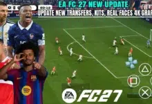 EA SPORTS FC 2027 PPSSPP Android Offline Best Graphics Latest Version